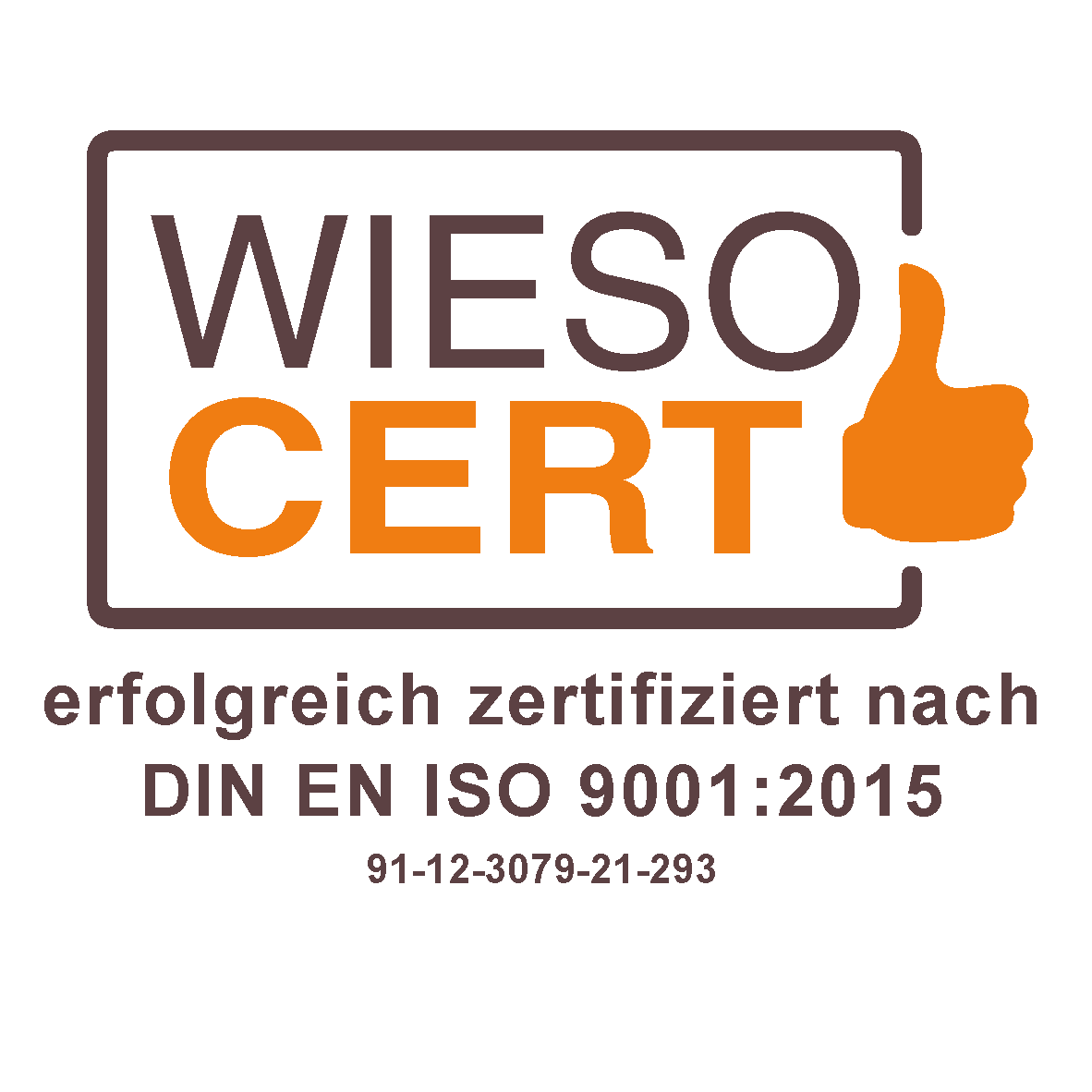WIESO-Zertifizierungs-Logo