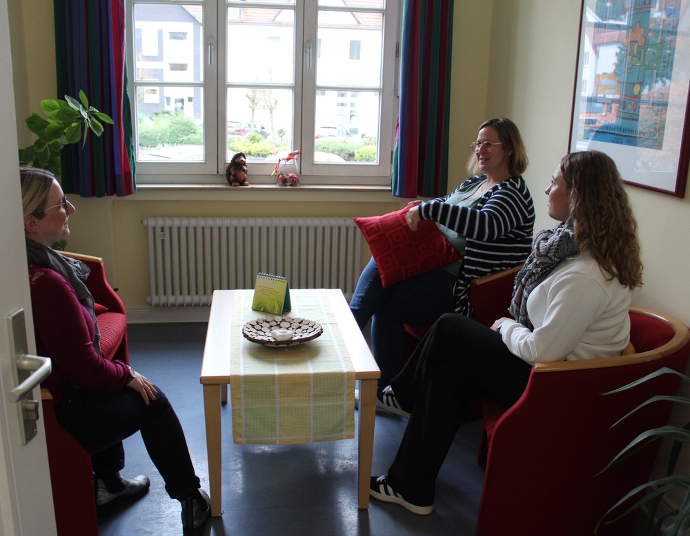 gesprächssituation in der Marsberger Tagesklinik.