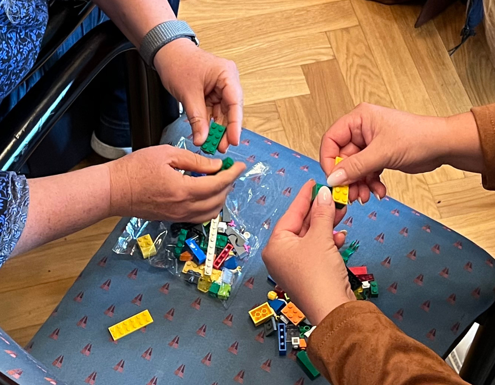 Teilnehmer setzen das Gehörte in die Tat um